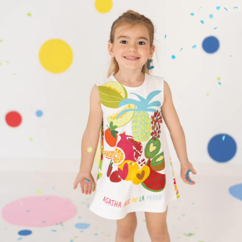 Agatha Ruiz De La Prada Multicolored Fruit Dress