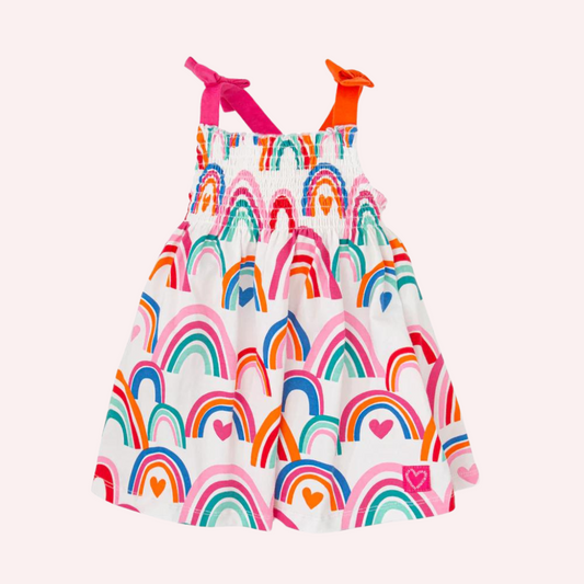 Agatha Ruiz De La Prada Multicolored Rainbow Dress