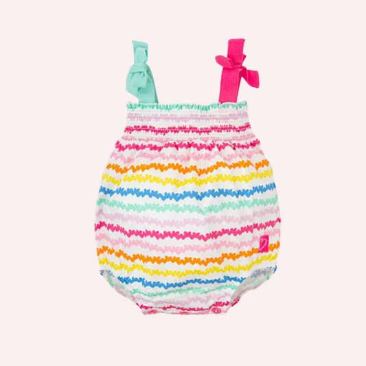 Agatha Ruiz De La Prada Multicolored Strapless Babygrow