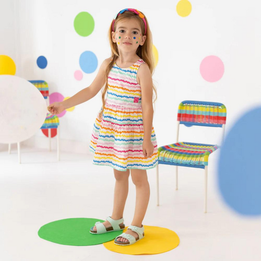 Agatha Ruiz De La Prada Multicolored Striped Dress