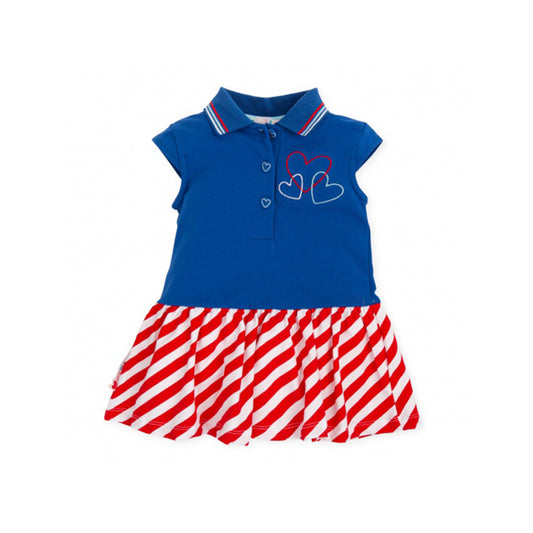 Agatha Ruiz De La Prada Red, White and Blue Polo Dress