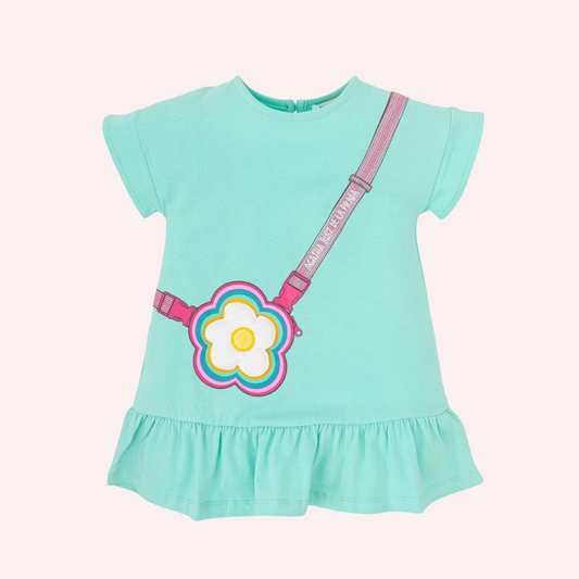 Agatha Ruiz De La Prada Sea Green Flower Dress