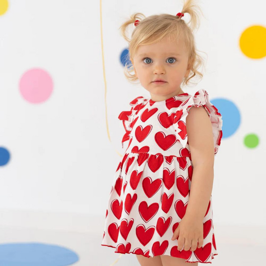 Agatha Ruiz De La Prada Sleeveless Hearts Dress