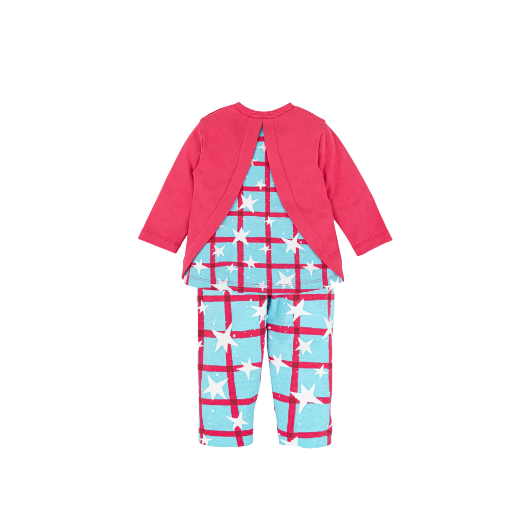 Agatha Ruiz De La Prada Star Paintings Coral 2 Piece Set