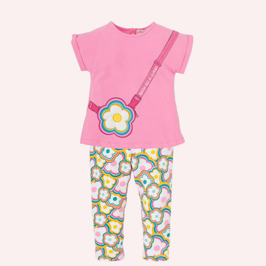 Agatha Ruiz De La Prada Strawberry Flower 2 Piece Set