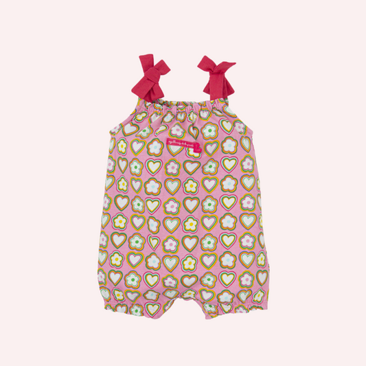 Agatha Ruiz De La Prada Strawberry Rainbows and Hearts Babygrow