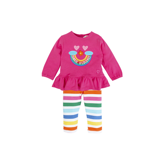 Agatha Ruiz De La Prada Striped Colors 2 Piece Set