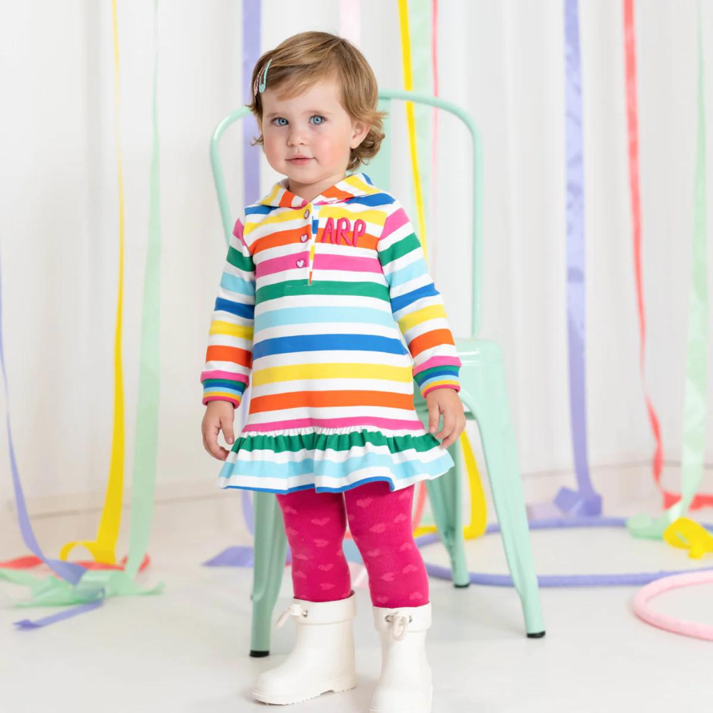 Agatha Ruiz De La Prada Striped Hooded Dress