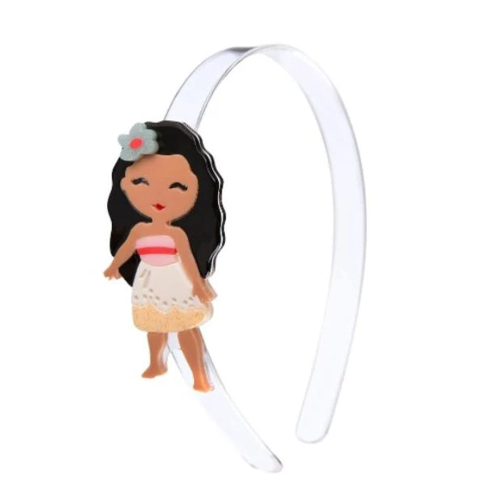 Lilies & Roses Cute Doll Flower Headband (Moana)