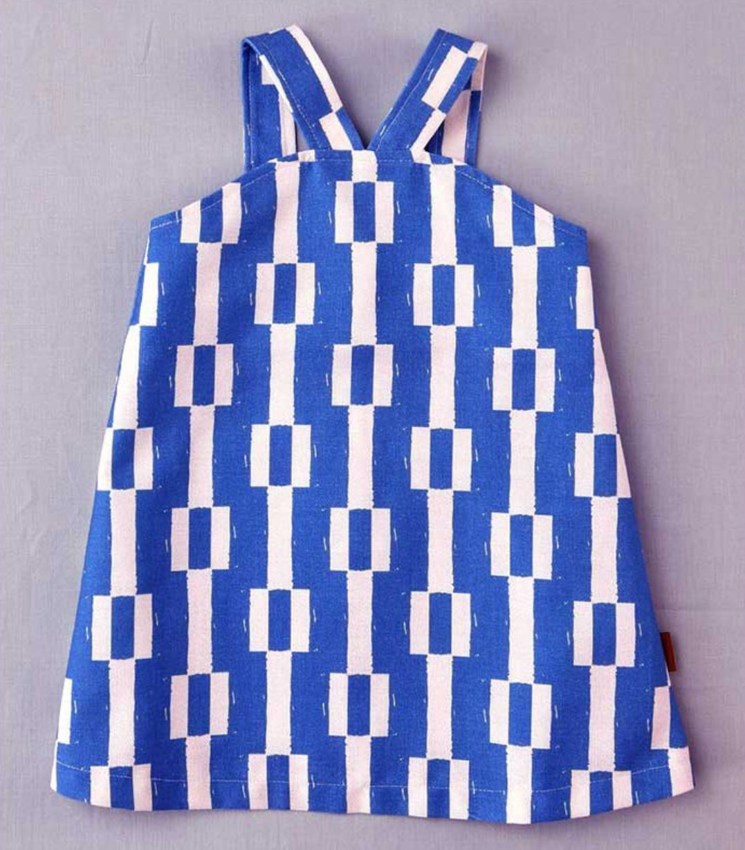 Cocote Baby & Kids Vestido Diseño Étnico Azul