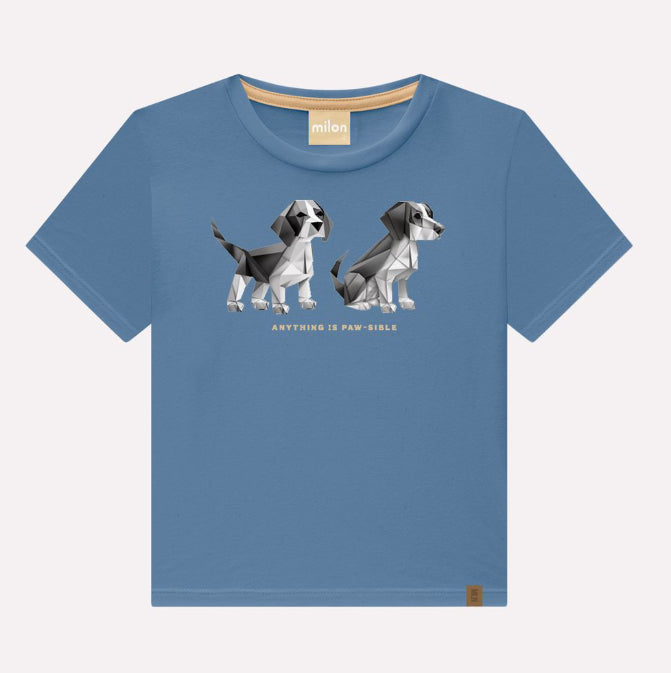 Milon Conjunto Perrito Anything Is Paw-sible Azul