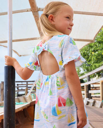 Tutto Piccolo VESTIDO MANGA CORTA VELEROS