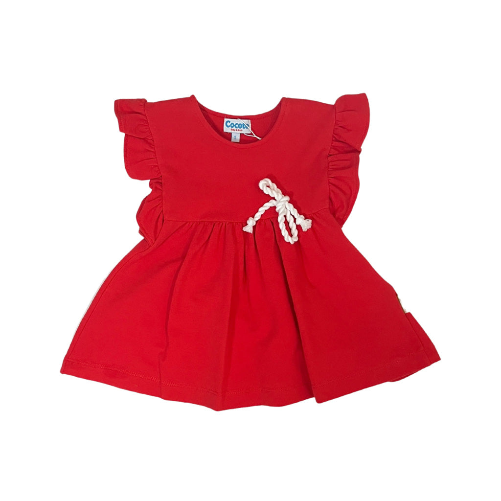 Cocote Vestido Felpa Rojo