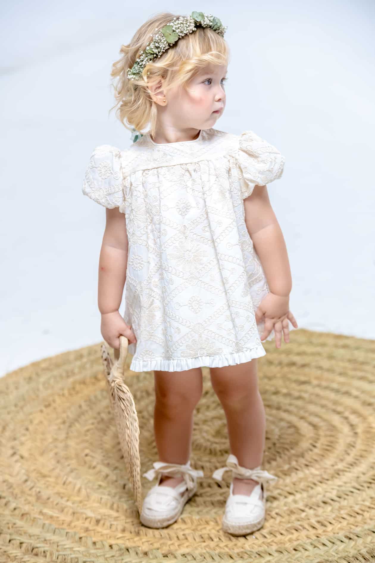 Cocote Baby & Kids Vestido Voile Bordado Bebé 2P Ref. 02-49019