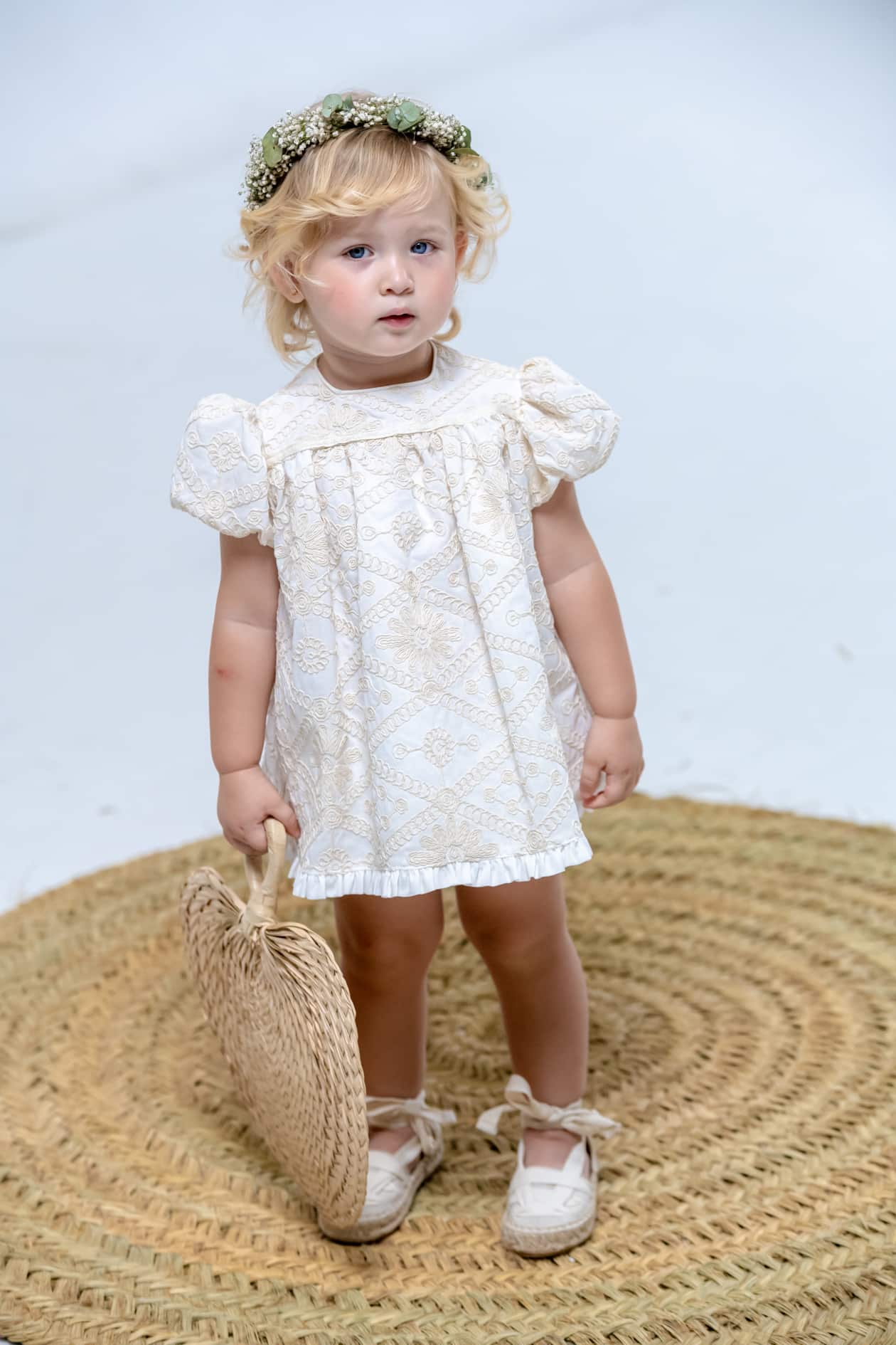 Cocote Baby & Kids Vestido Voile Bordado Bebé 2P Ref. 02-49019