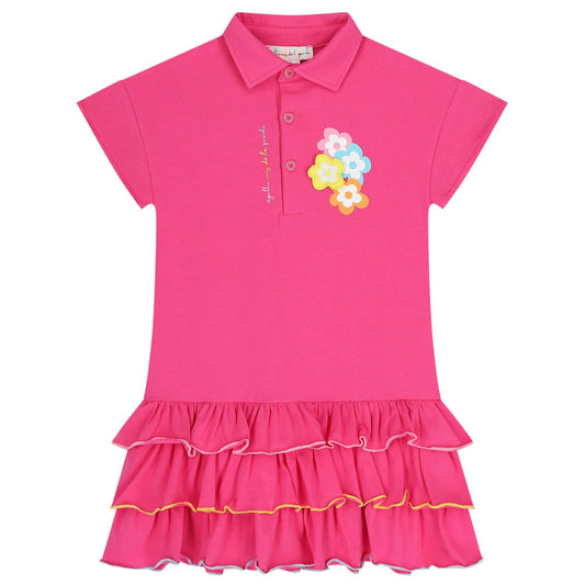 Agatha Ruiz De La Prada Vestido Polo Niña Flores