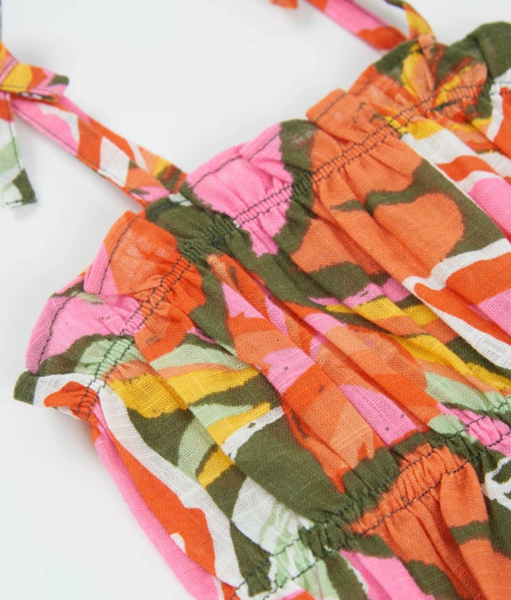 TucTuc Conjunto Top Tirantes Ajustables Y Pantalón De Tejido Ligero