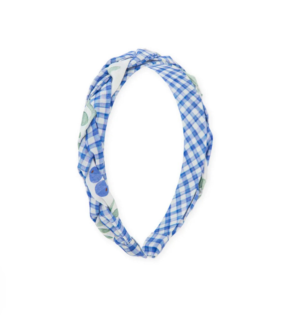 Tutto Piccolo Diadema Trenzada Azul