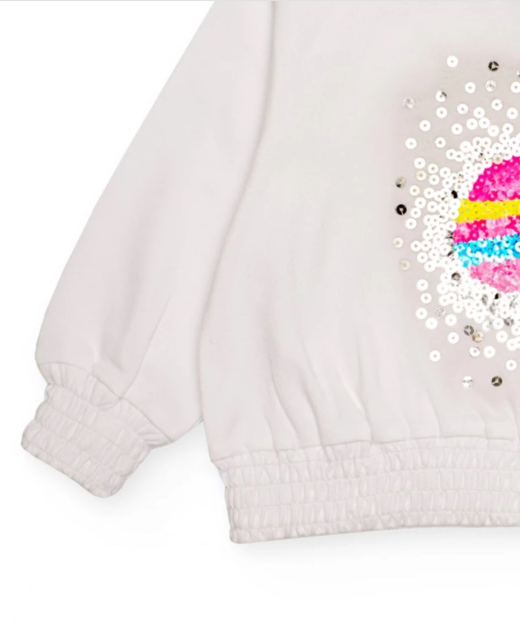 TucTuc  Conjunto Niña Sudadera Felpa Lentejuelas De Planeta y Pantalón Bordado Cohete