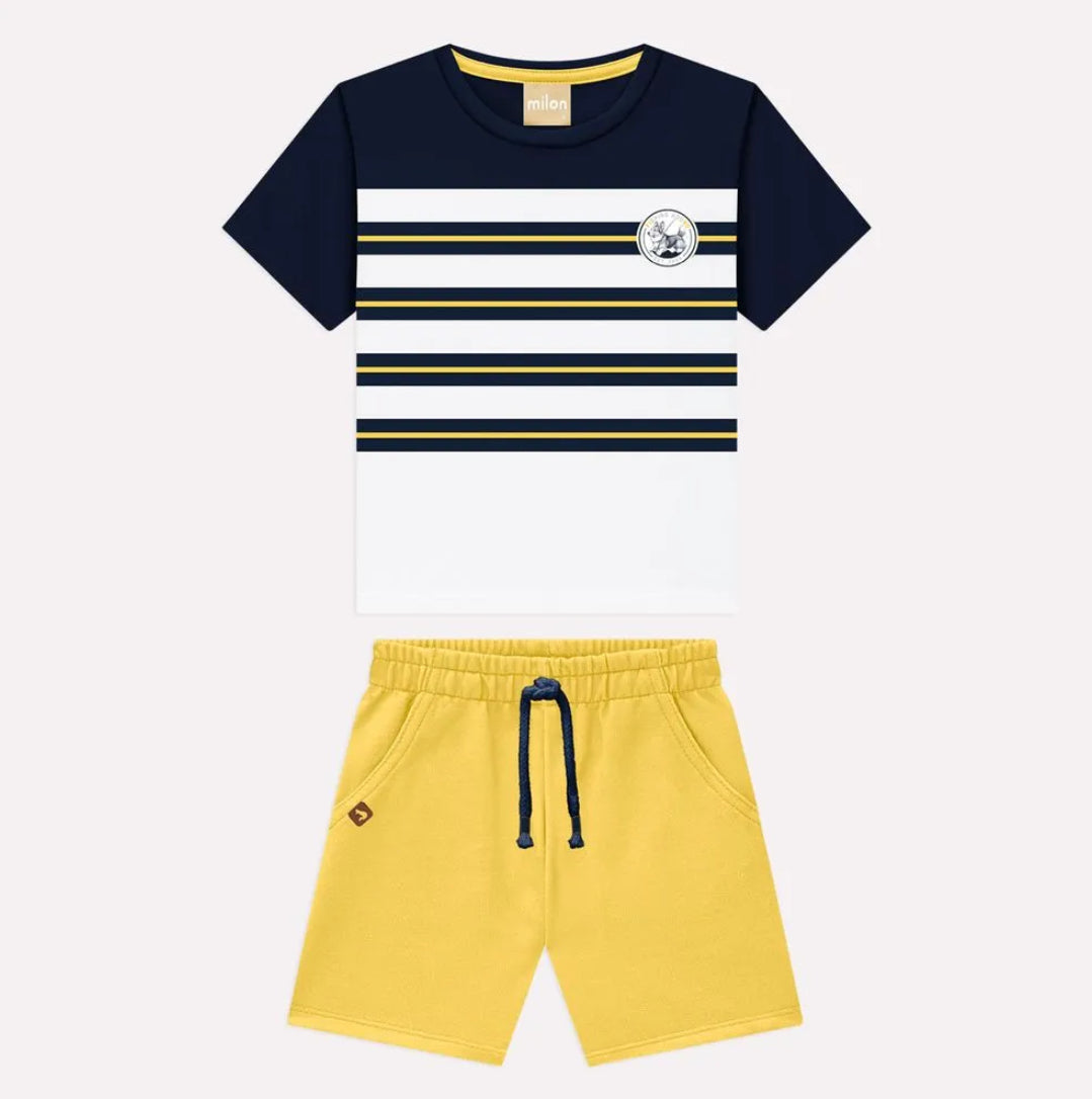 Milon Conjunto De Líneas Navy