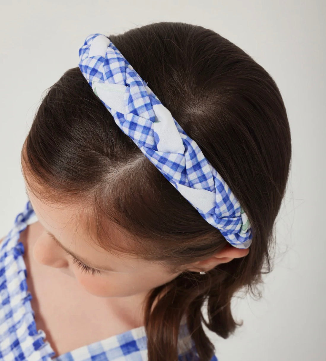 Tutto Piccolo Diadema Trenzada Azul