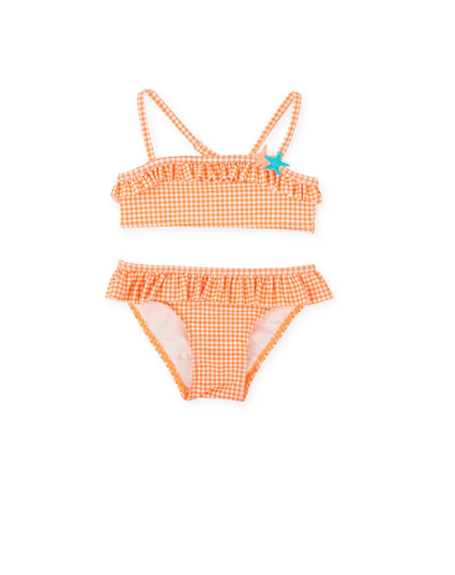Tutto Piccolo Bikini Vichy Naranja