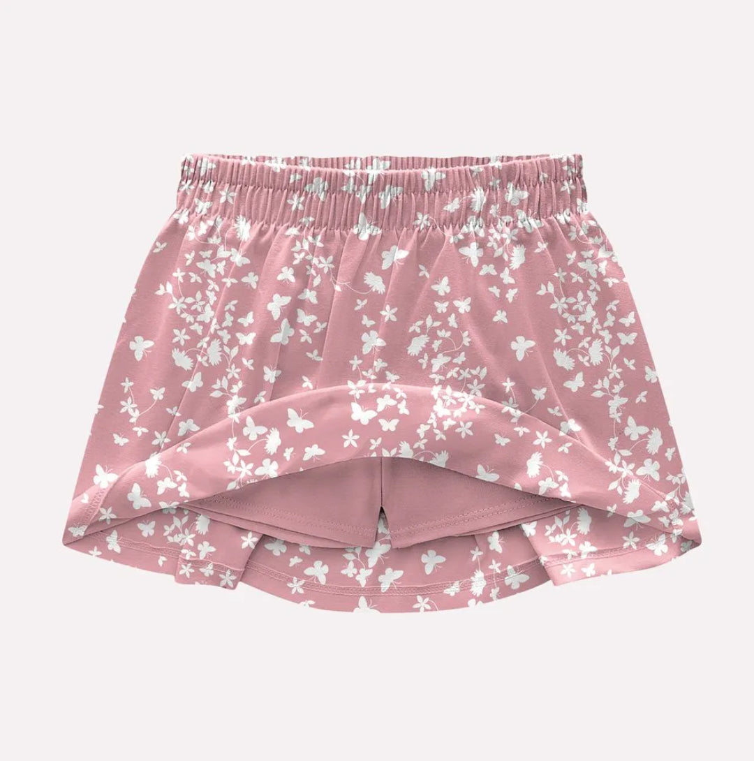 Milon Set Falda Pantalón Flores Rosa