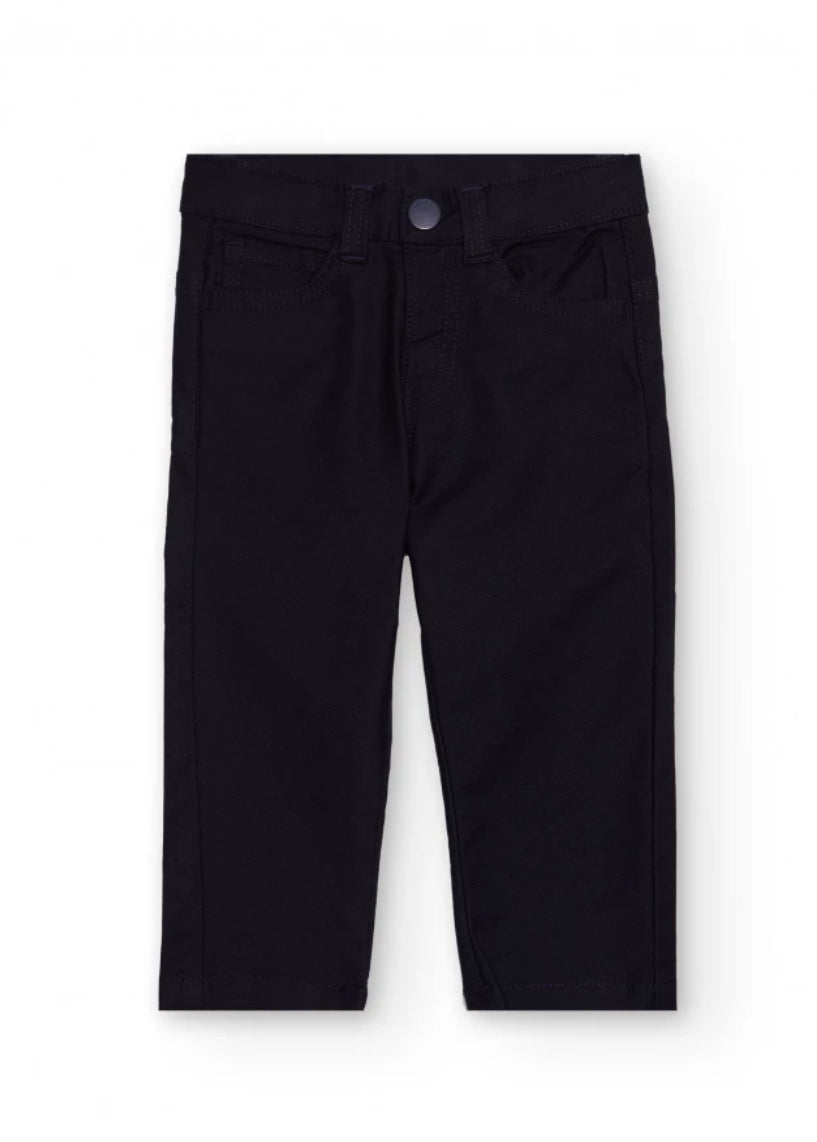 TucTuc Camisa Blanca De Balones Y Pantalón Azul Marino