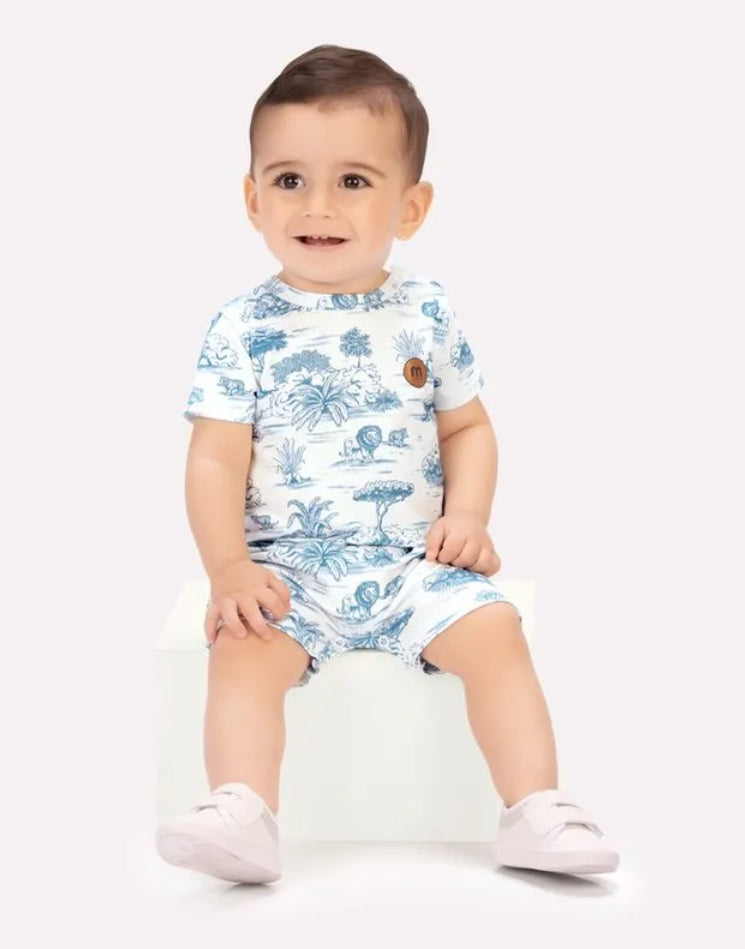 Milon Enterizo Azul León