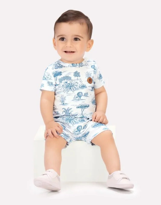 Milon Enterizo Azul León