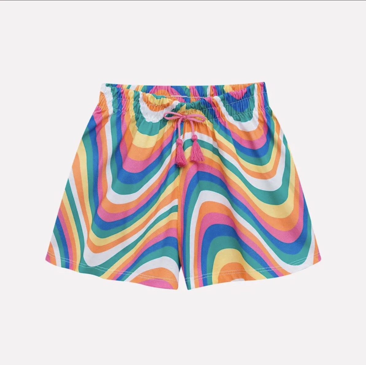 Nanai Conjunto Cropped Top Y Short Colores