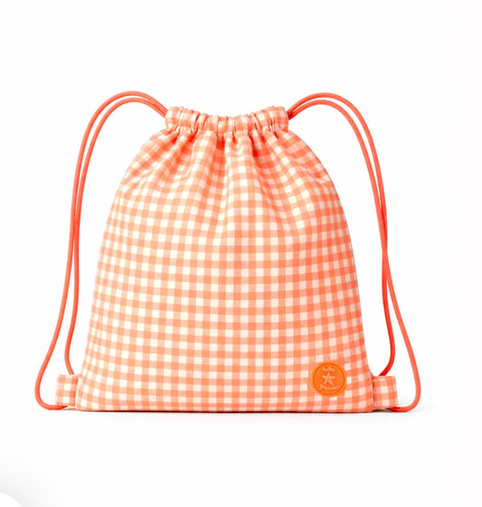 Tutto Piccolo Bolsa Vichy Naranja