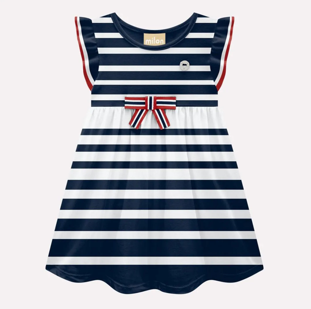Milon Vestido Rayas Niña Ref.2001000-6826