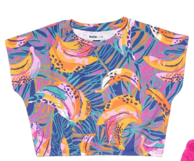 TucTuc NK Full Bloom Printed T- Shirt ( Blusa Solamente)
