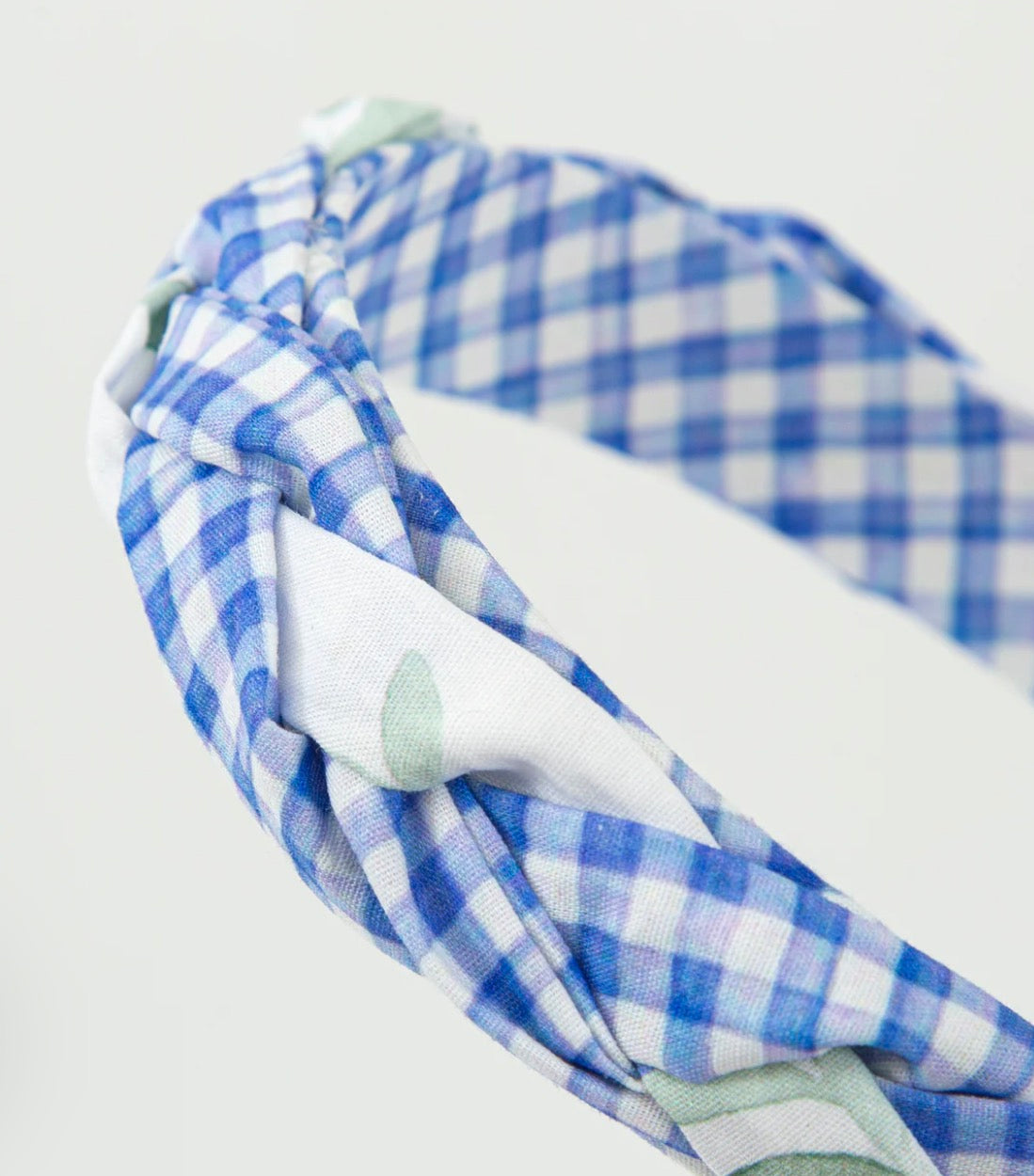 Tutto Piccolo Diadema Trenzada Azul