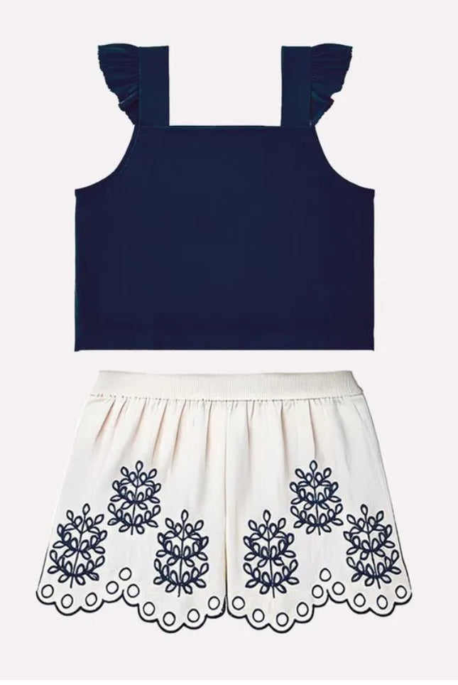 Milon Conjunto Infantil Niña Azul