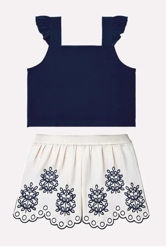 Milon Conjunto Infantil Niña Azul