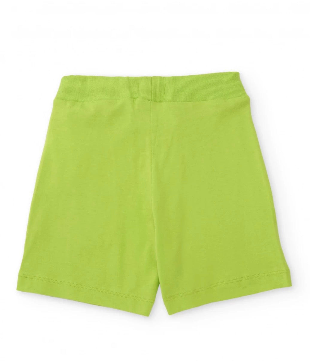 TucTuc NK Camiseta De Punto Temática Aventurera Y Bermuda Con Bolsillos Laterales