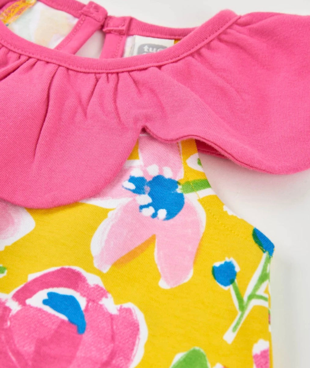 TucTuc Vestido Cuello Pétalo