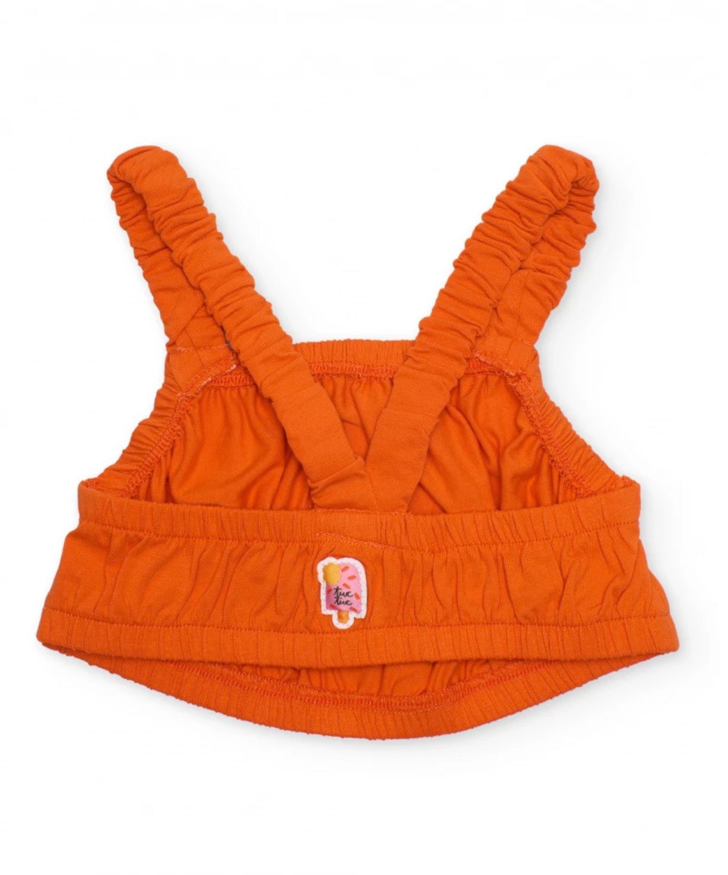 TucTuc Conjunto Top Y Falda Con Bordado Decorativo