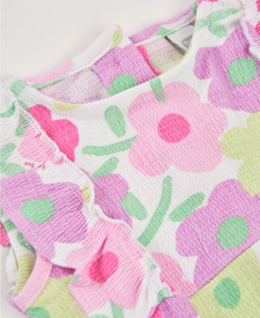 TucTuc Pelele Con Volantes Estampado Flores