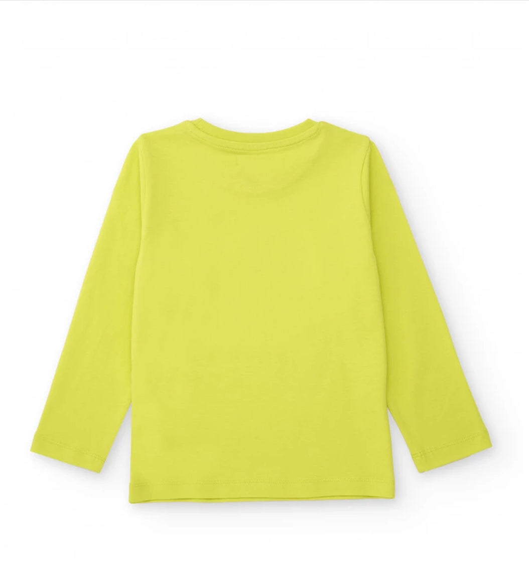 TucTuc NK Camiseta Manga Larga Estampado Cajas Y Pantalón Jogger Negro Con Estampado Grafitti