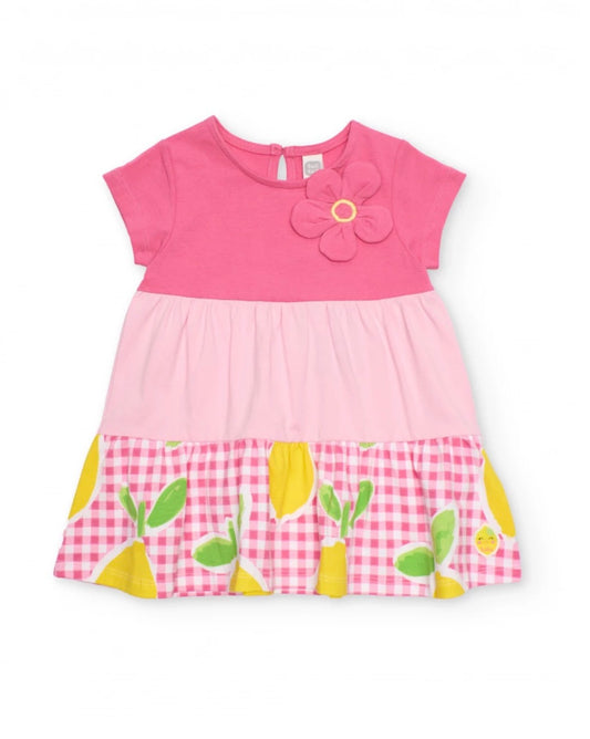 TucTuc Vestido Flor Estampado Limones