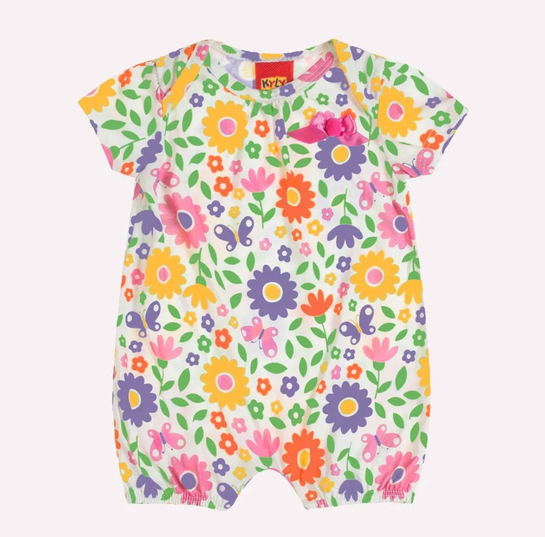 Kyly Body Infantil Niña Flores