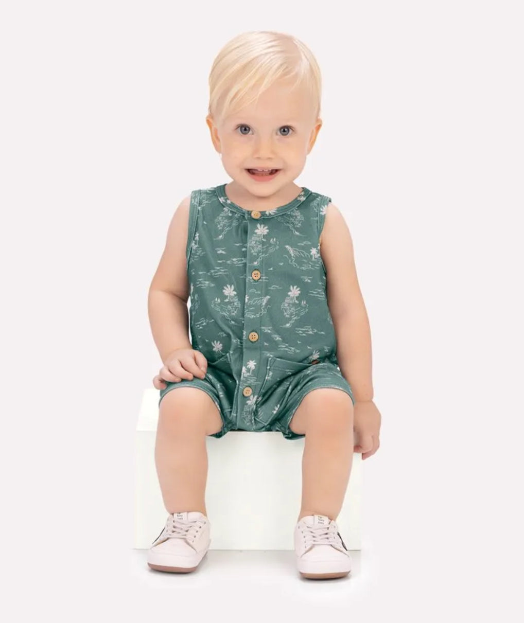 Milon Enterizo Azul Palma