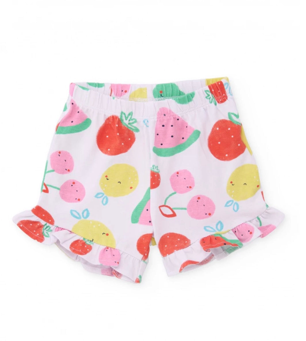 TucTuc Conjunto Detalle Frontal En Relieve De Frutas