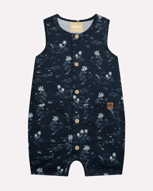 Milon Romper Azul Palma