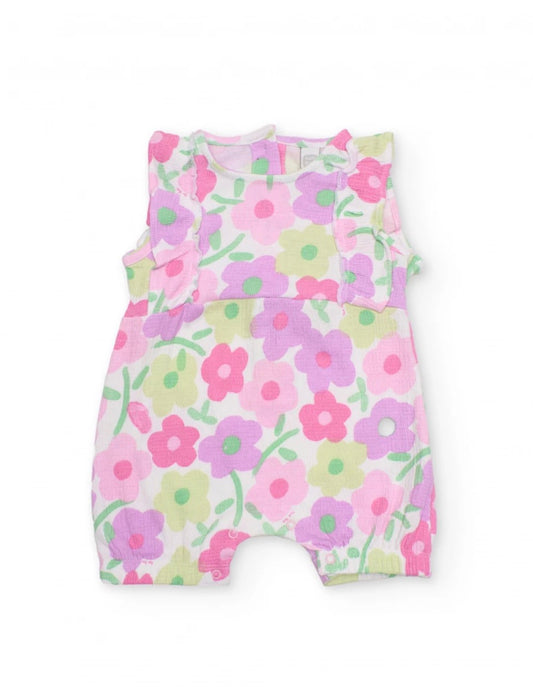 TucTuc Pelele Con Volantes Estampado Flores