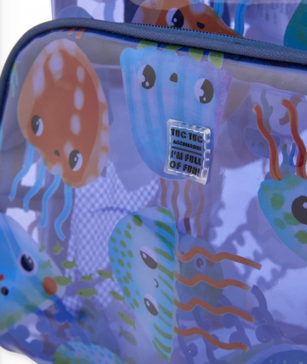 TucTuc Mochila Estampado Marino