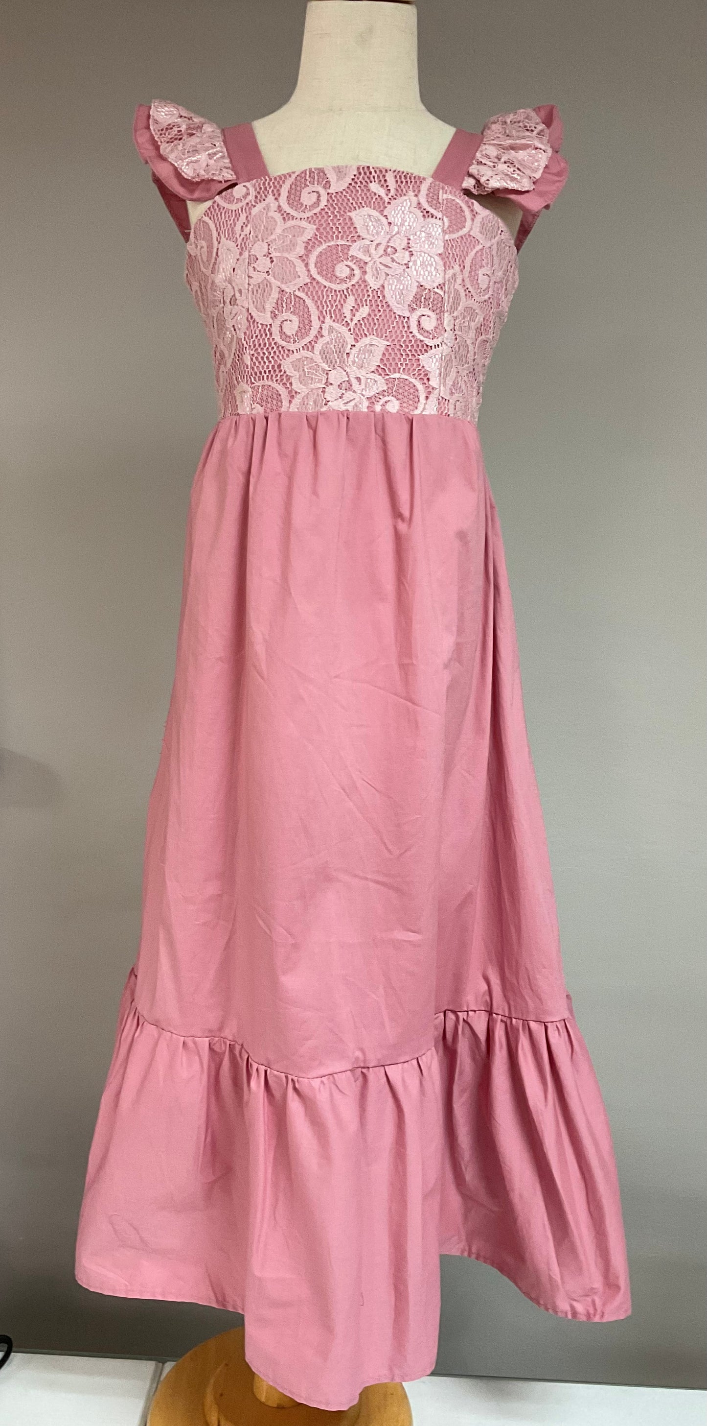 MAMAMIA Lucia II Long Pink Dress